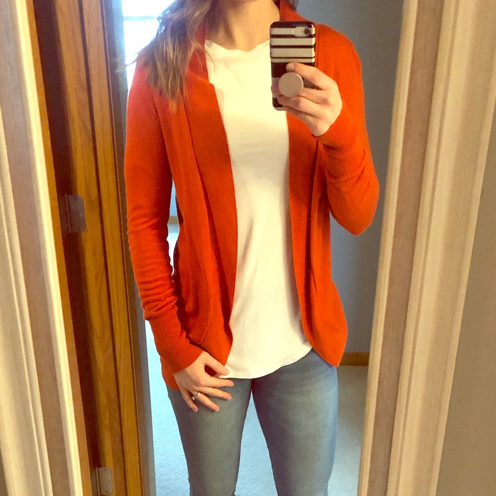 Orange Sweater